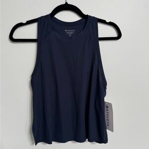 Athleta Power Of She Blue Athletic Tank Top NEW size XS